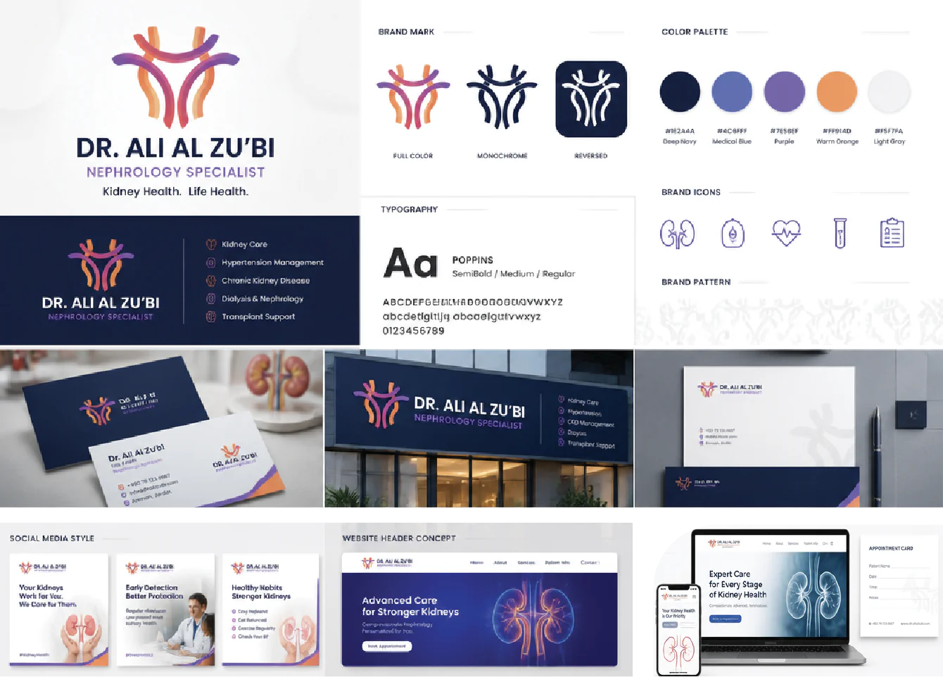 Dr Ali Al Zubi nephrology brand